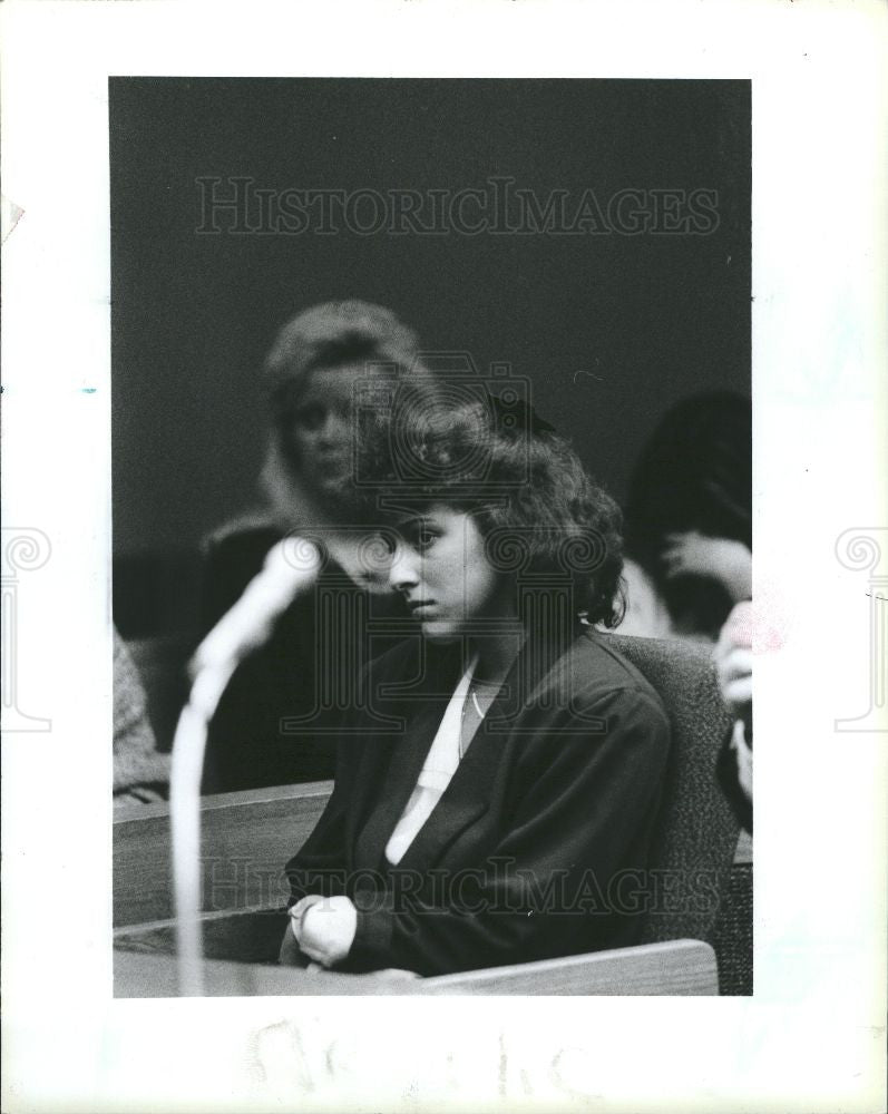 1991 Press Photo Linda Conflitti, Troy&#39;s Athens School - Historic Images