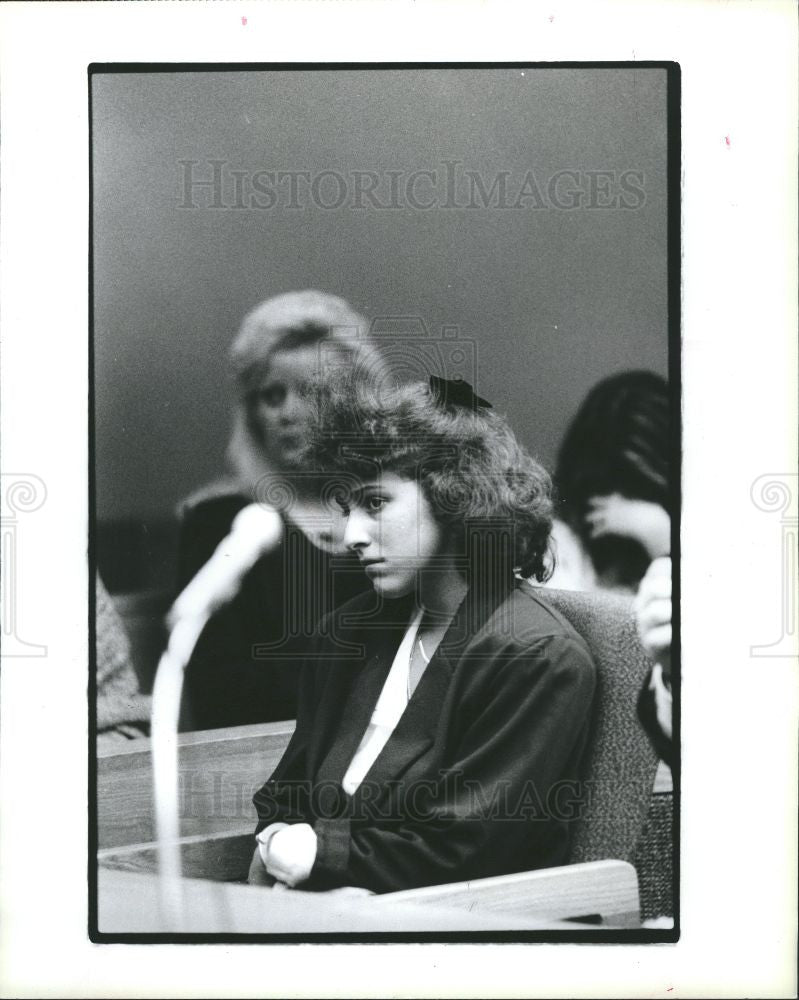 1991 Press Photo Linda Conflitti, Troy's Athens School - Historic Images