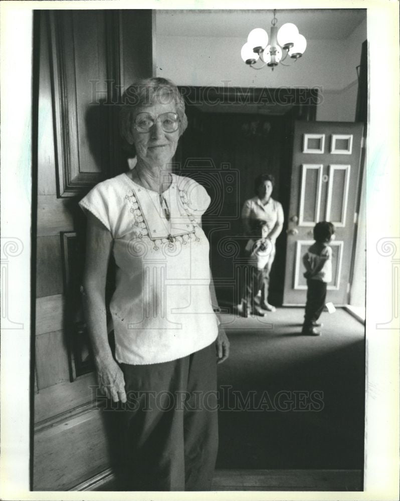1986 Press Photo Sister Kit Concannon Canada - Historic Images