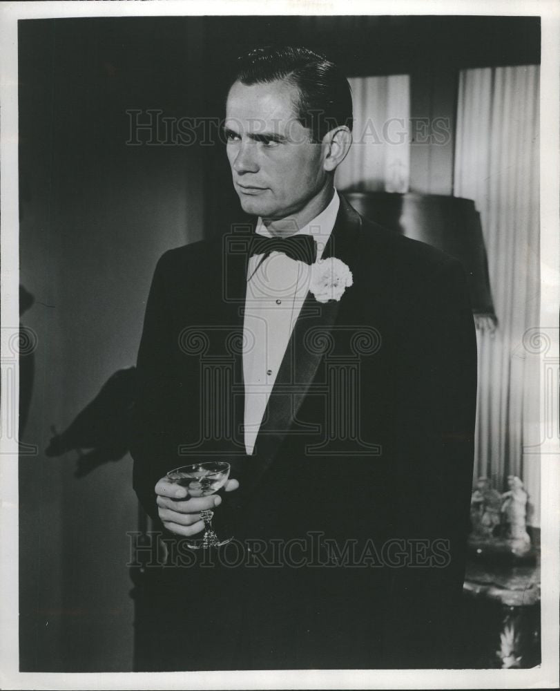 1959 Press Photo John compton TV actor DA's man NBC - Historic Images