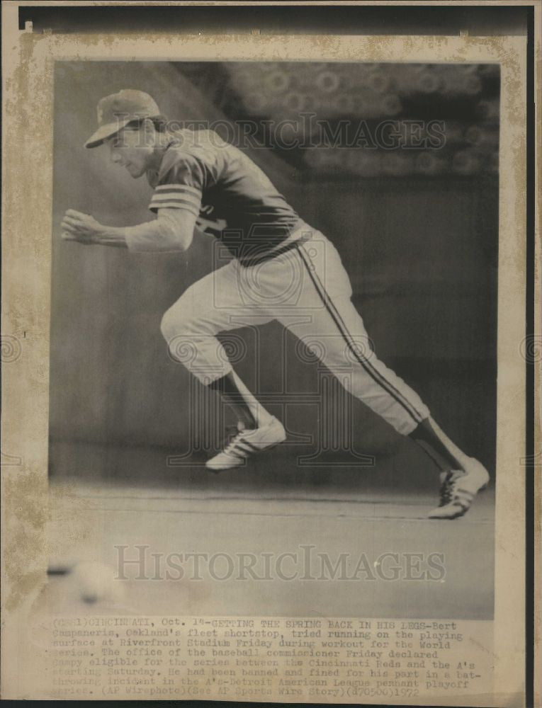 1972 Press Photo Bret Champenerin, baseball - Historic Images