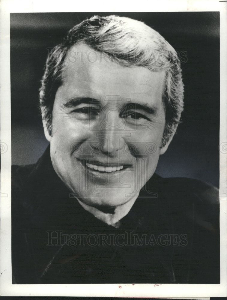 1974 Press Photo Perry Como CBS TV Sunshine Show Singer - Historic Images