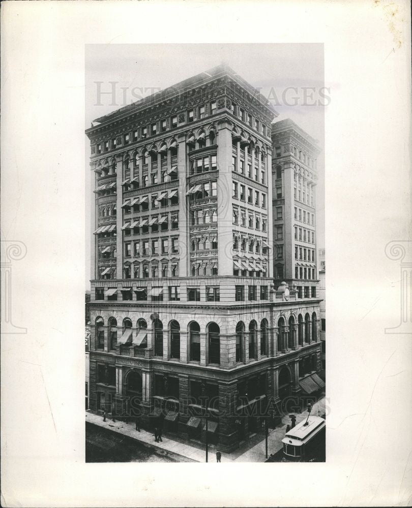 Press Photo Detroit Chamber Commerce Griswold - Historic Images
