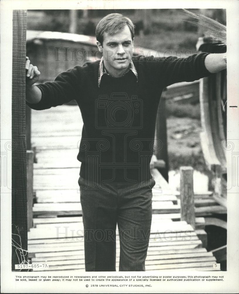 1984 Press Photo Stephen Collins (Actor/Writer) - Historic Images