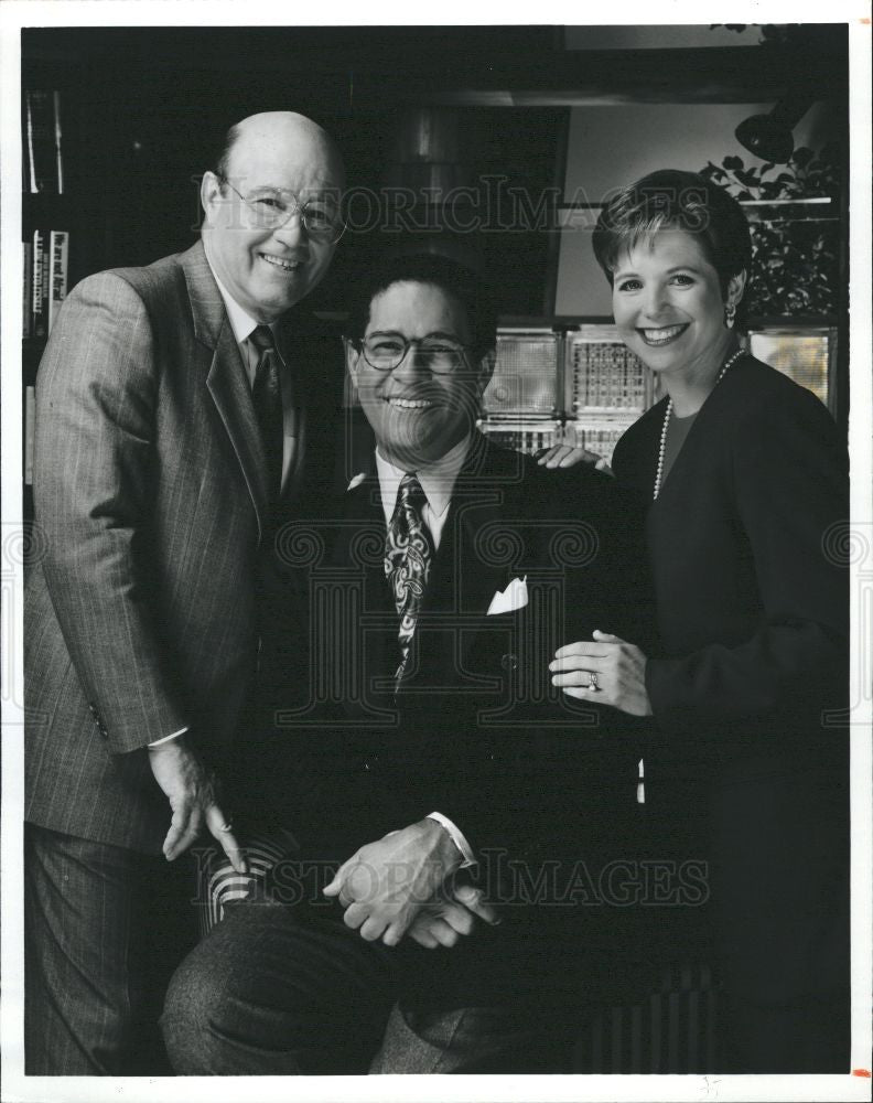 1991 Press Photo Bryant Gumbel Katie Couric NBC-TV - Historic Images