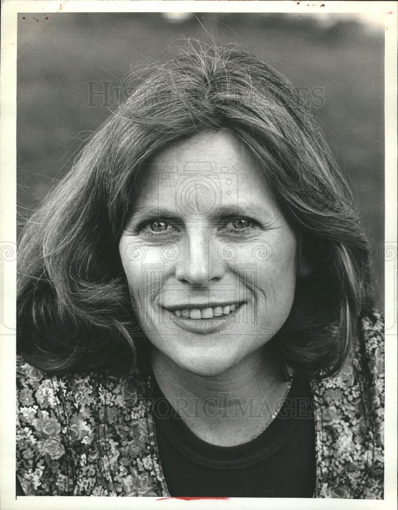 1977 Press Photo Mariclare Costello Actress Vegetarian - Historic Images