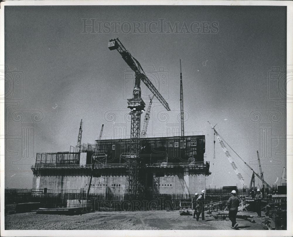 Press Photo Fermi II GE Boiling Water Reactor MI - Historic Images