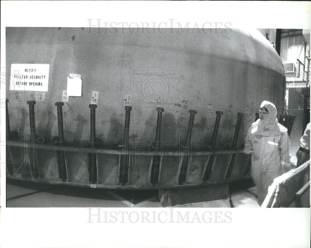 1992 Press Photo Fermi Enrico Power Plant II - Historic Images