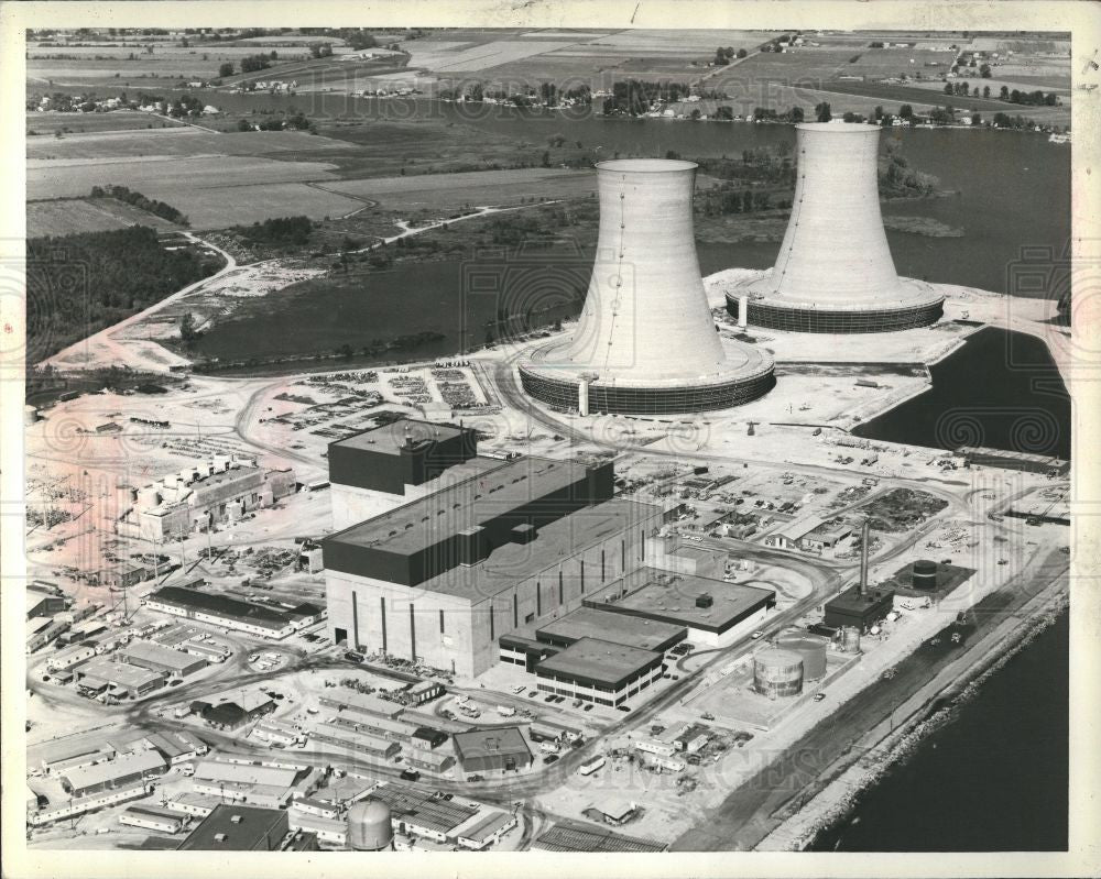 1990 Press Photo Fermi Enrico Power Plant II - Historic Images