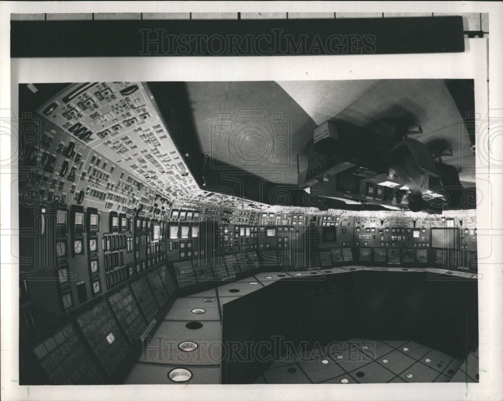 1989 Press Photo Fermi 2 reactor DTE Energy Michigan - Historic Images