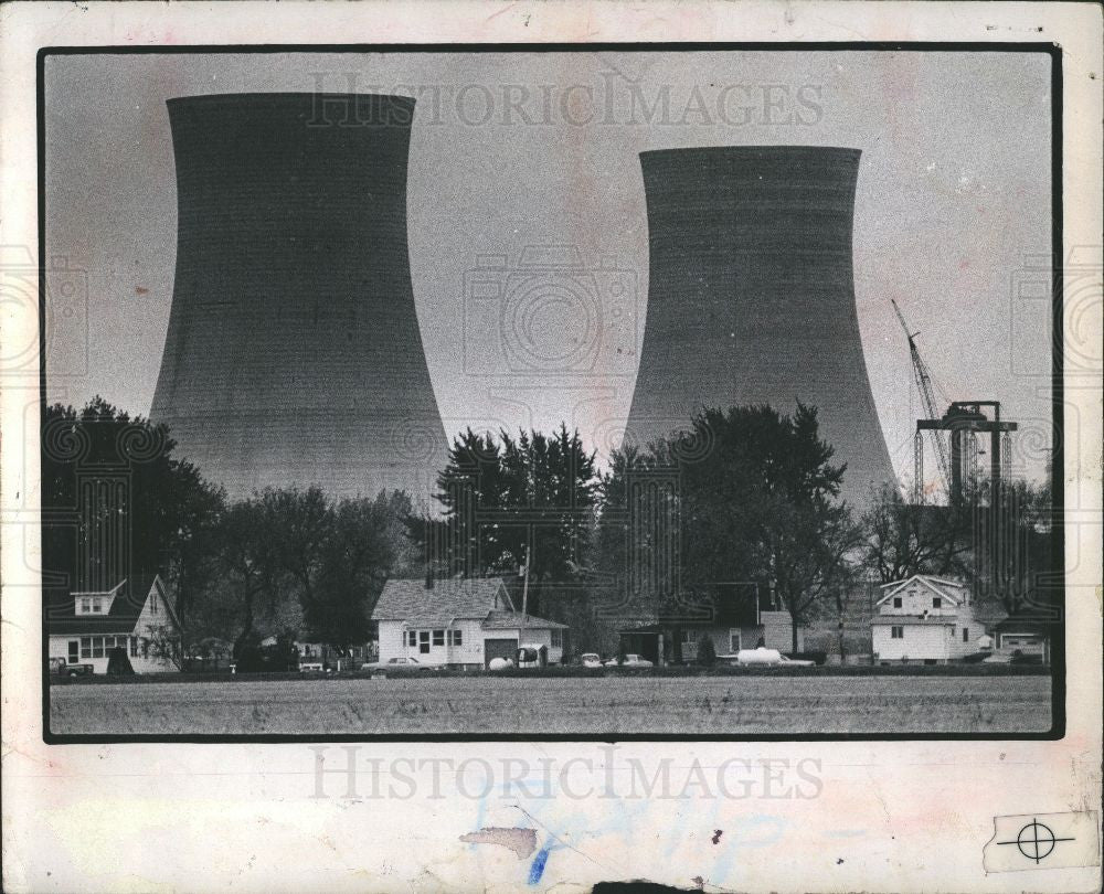 1979 Press Photo nuclear reactor fermi detroit damage - Historic Images