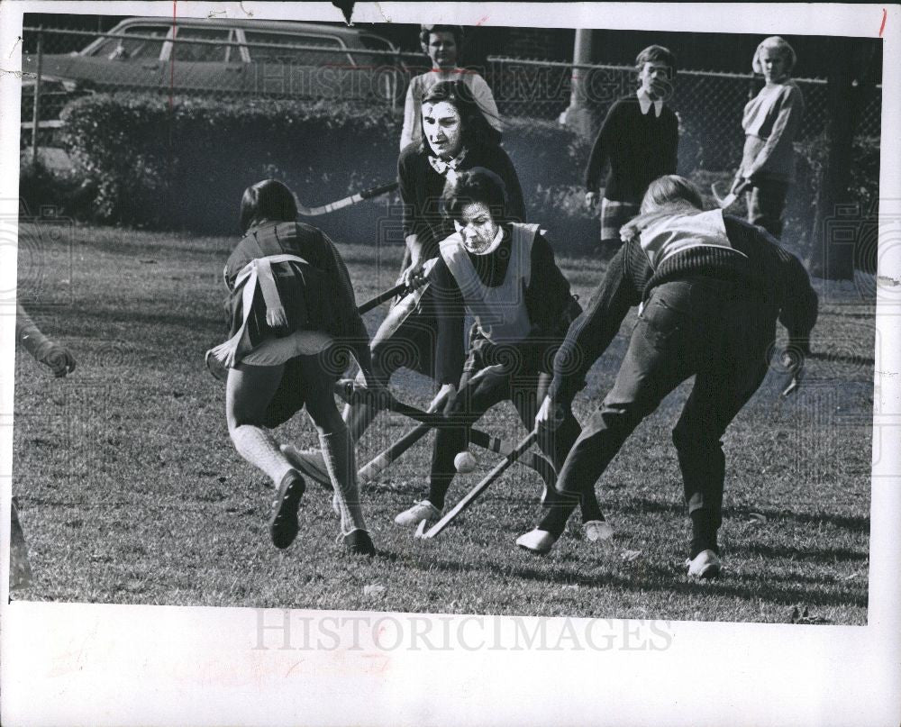 1970 Press Photo Hockey, University-Liggett School - Historic Images