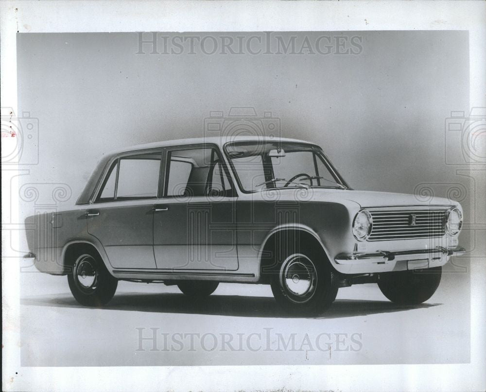 1966 Press Photo Fiat 124 - Historic Images
