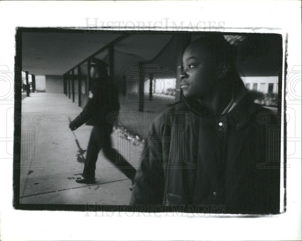 1992 Press Photo Finney High School buckshot - Historic Images