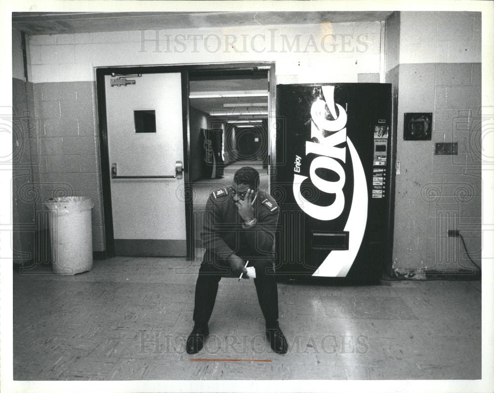 1993 Press Photo Finney High School Dean Adams - Historic Images
