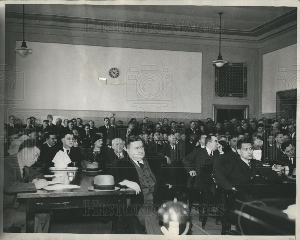 1936 Press Photo Skillmon Election Fraud Recount - Historic Images