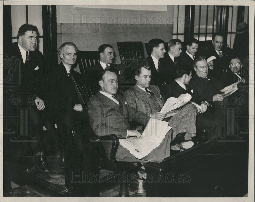 1936 Press Photo Elections Michigan 1934 - Historic Images