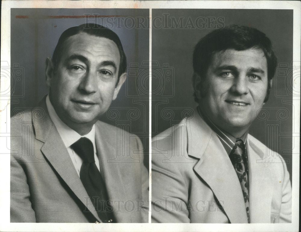 1971 Press Photo Howard Cosell Don Meredith NFL ABC - Historic Images