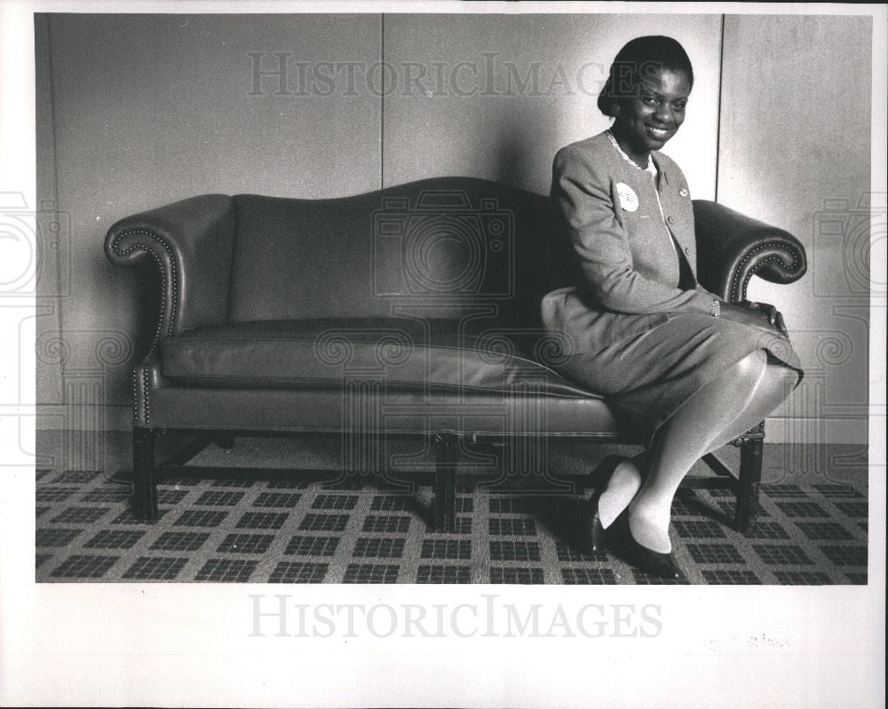 1989 Press Photo Laverne  Francis Collins - Historic Images