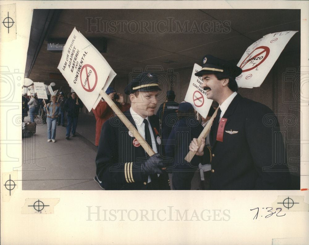 1989 Press Photo Eastern Airlines - Historic Images