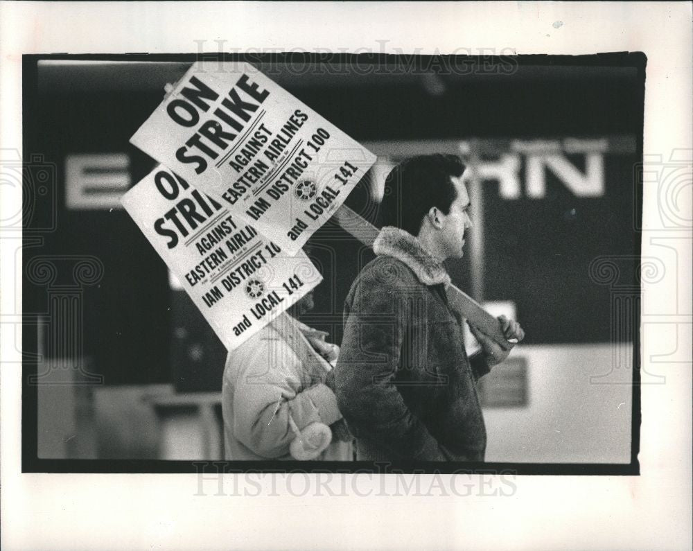 1989 Press Photo Eastern Airlines - Historic Images