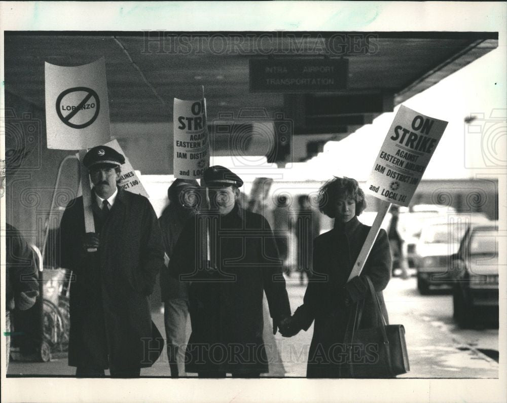 1989 Press Photo Eastern Air Lines - Historic Images