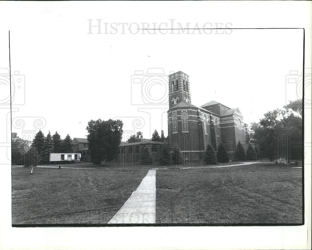 1992 Press Photo Duns Scotus Southfield Michigan - Historic Images