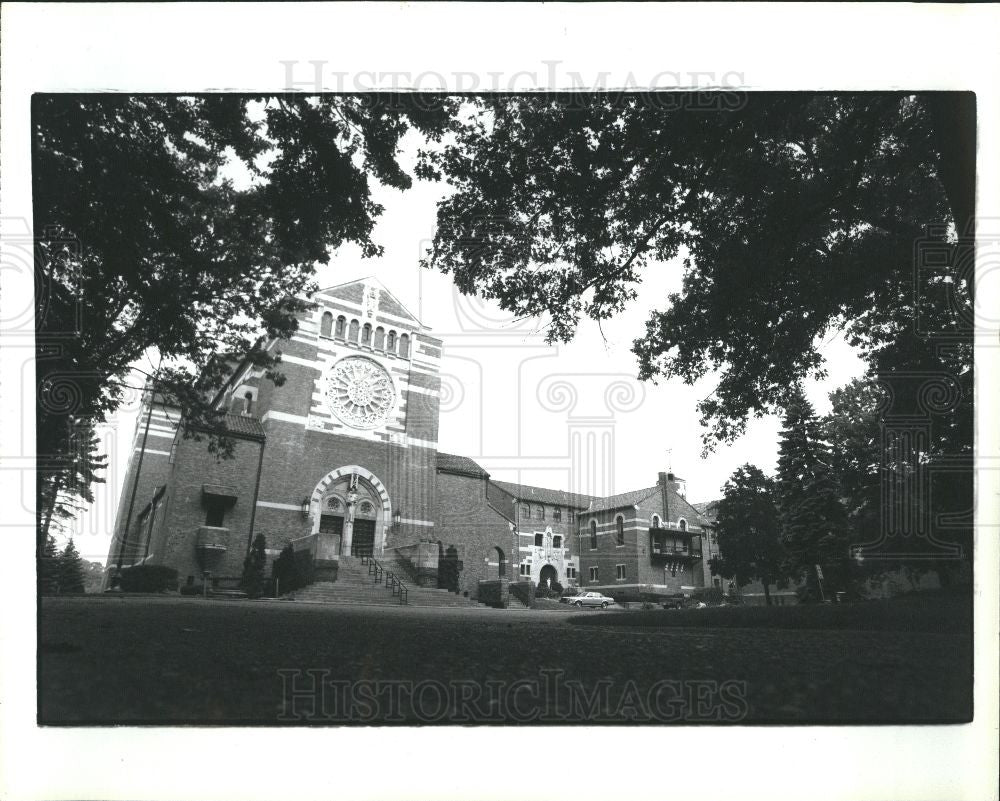 1992 Press Photo Duns Scotus Gorbals, Glasgow - Historic Images