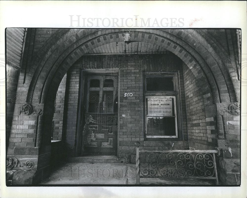 1979 Press Photo Dunbar Museum Endangered Historic Site - Historic Images