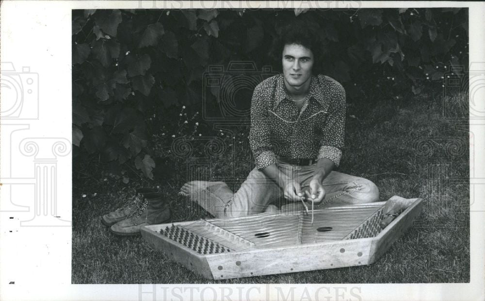 1978 Press Photo Jay Round, Instrument - Historic Images