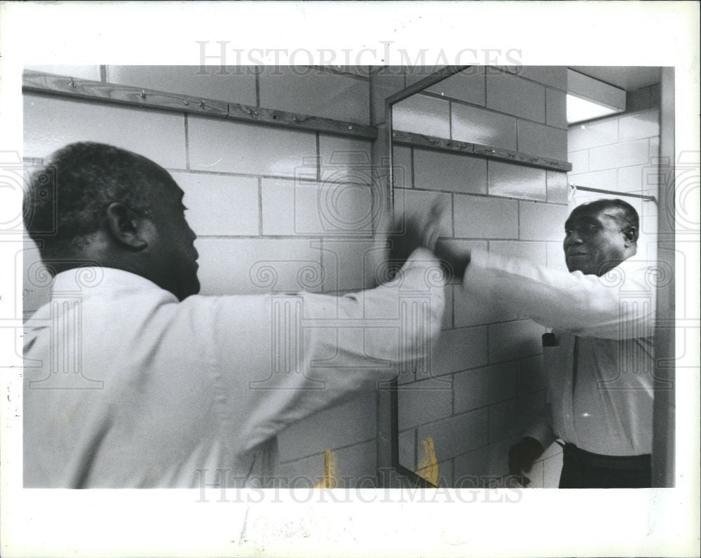1990 Press Photo James Gulley drug lifer prison - Historic Images