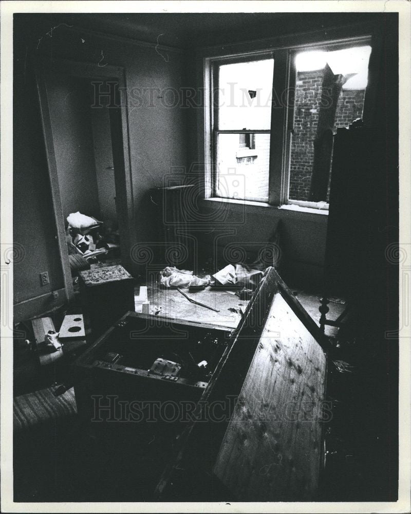 1979 Press Photo Drug Abuse apartment - Historic Images