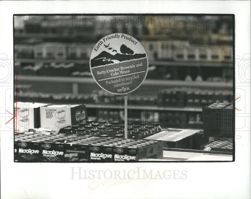 1991 Press Photo Earth friendly product, environmental - Historic Images