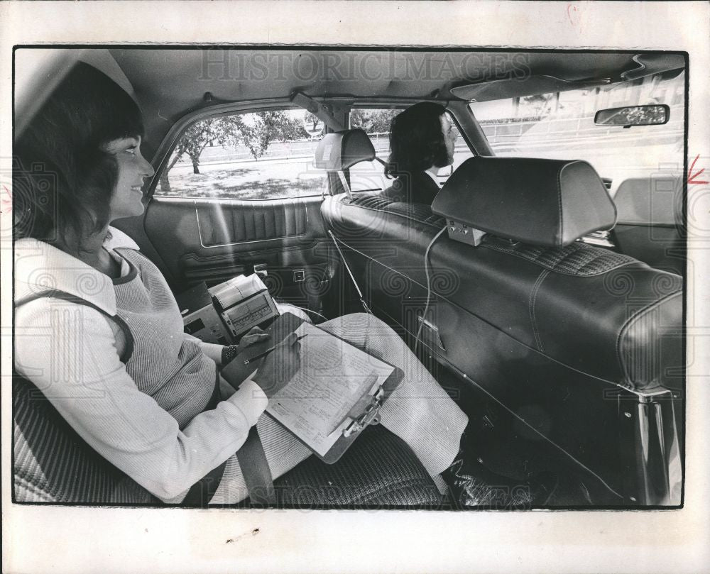 1972 Press Photo Bernie Ulrich, driving instructor - Historic Images