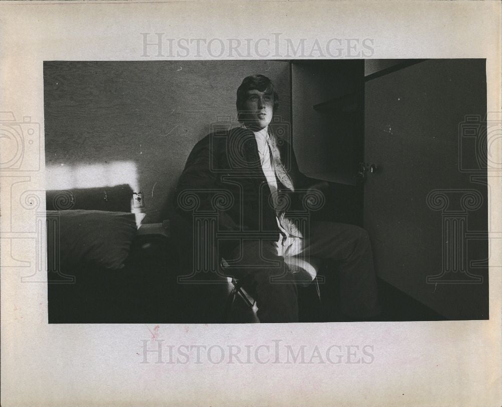 1974 Press Photo Dan Goodman Indianapolis - Historic Images