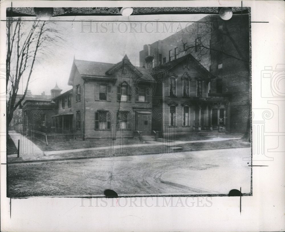 1957 Press Photo West Adams Park House - Historic Images