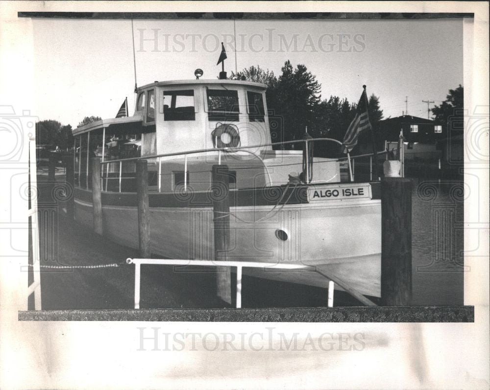 1989 Press Photo Algo Isle Ferry - Historic Images