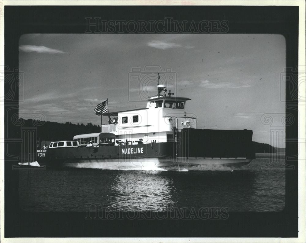 1985 Press Photo Madeline Ship - Historic Images