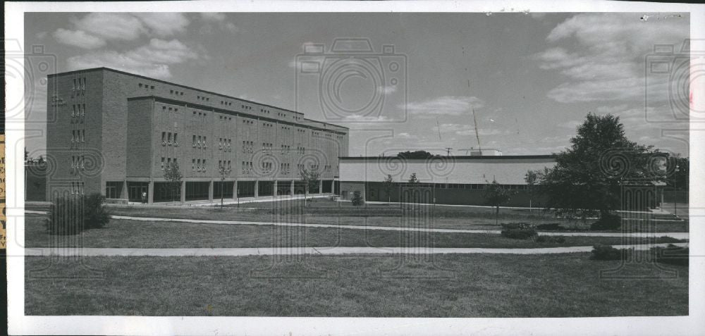 1966 Press Photo Campus facilities,Ferris State College - Historic Images