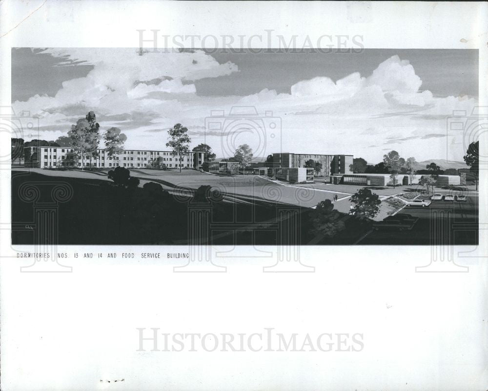 1963 Press Photo Ferris university Woodbridge NathanUSA - Historic Images