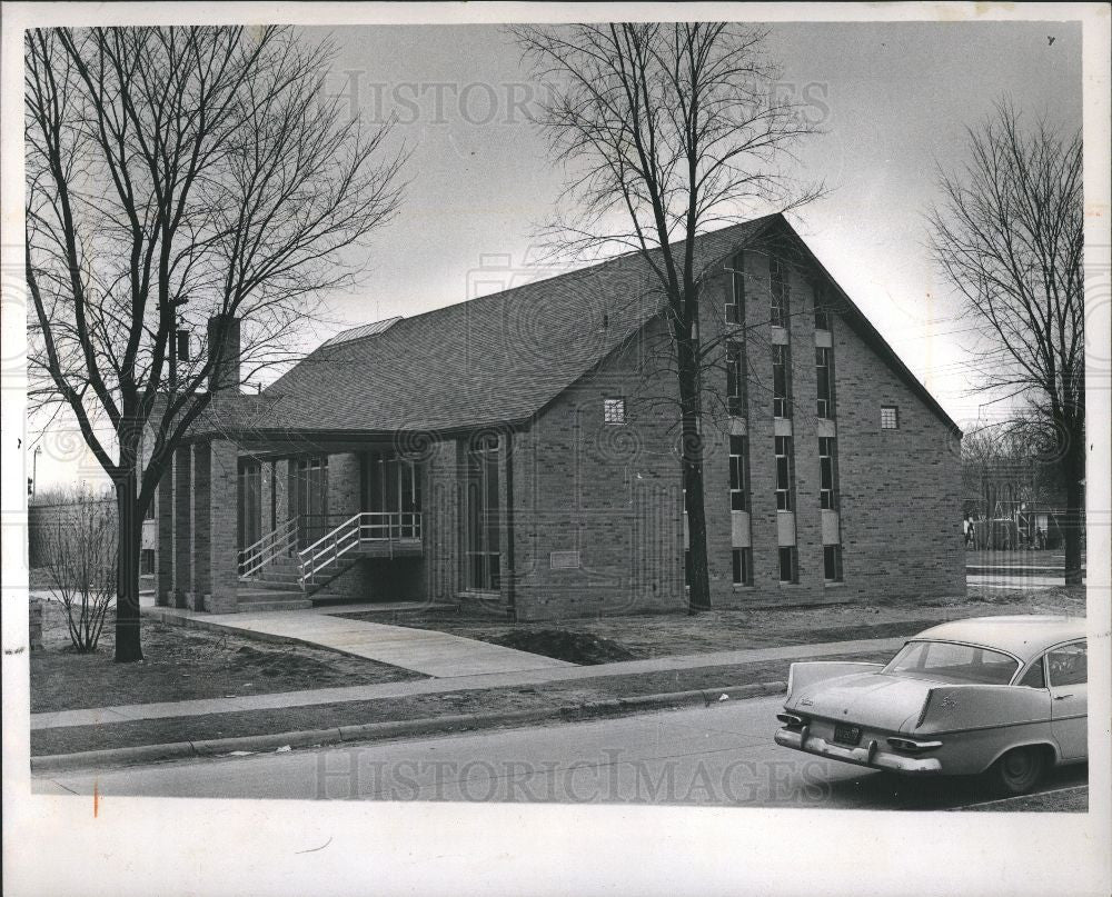 1961 Press Photo Campbell Methodist Church of Ferndele - Historic Images
