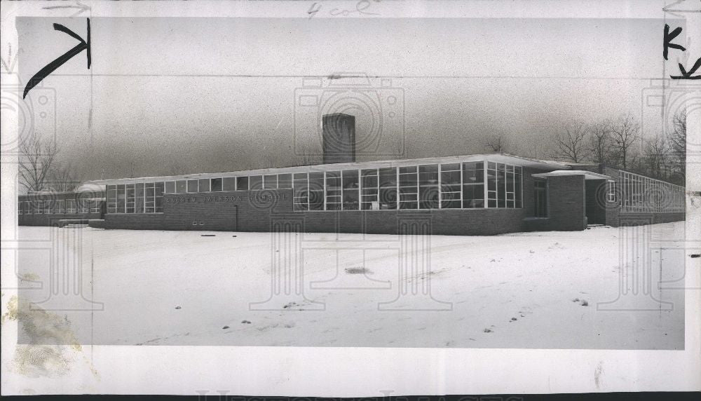 1952 Press Photo Ferndale Andrew Jackson School - Historic Images