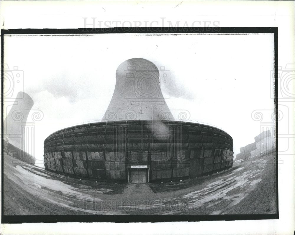 1991 Press Photo Enrico Fermi Nuclear Power Plant 2 - Historic Images