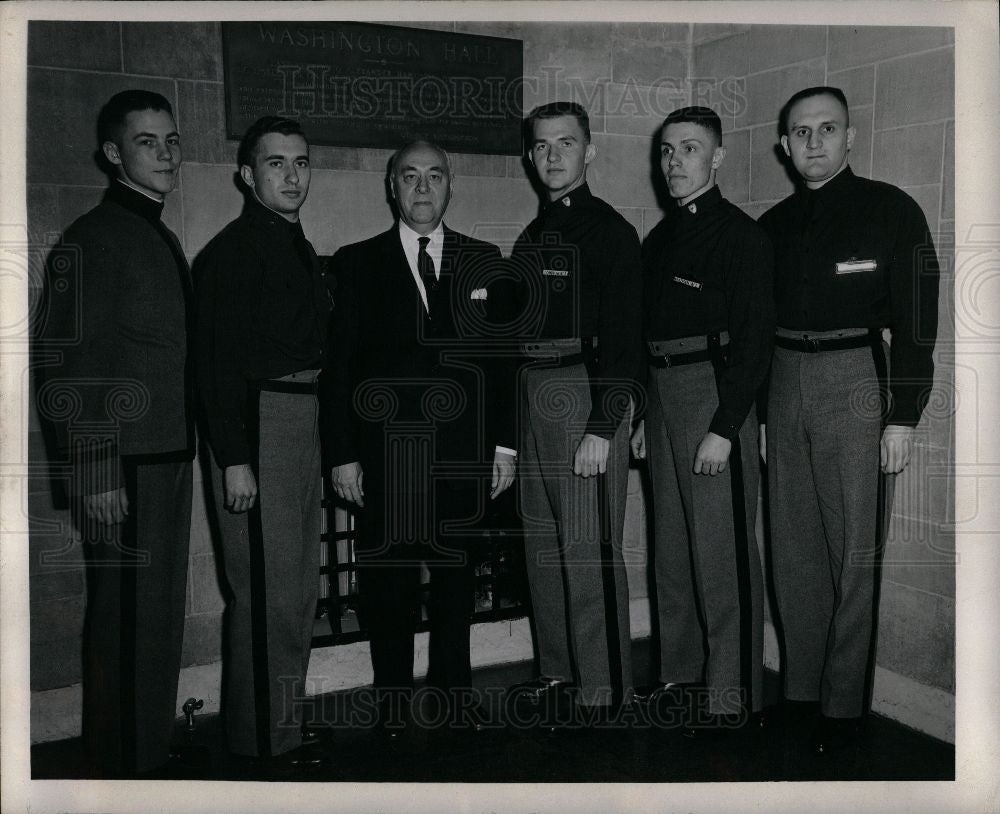 1959 Press Photo Louis C. Rabaut - military Academy - Historic Images