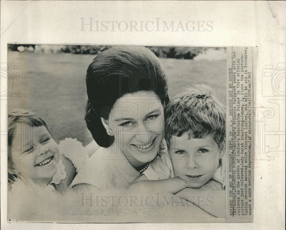 1967 Press Photo Princess Margaret Britain - Historic Images