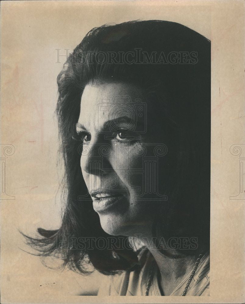 1970 Press Photo Jacqueline Susann - Historic Images