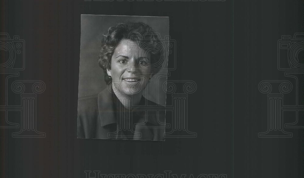 1989 Press Photo Cathy Suomela Michigan National Bank - Historic Images