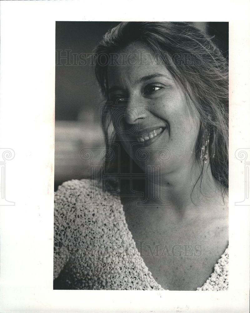1983 Press Photo Linda Sunshine Plain Jane Workout - Historic Images