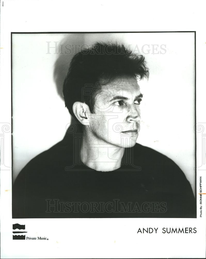 1988 Press Photo Andy Summers English Guitarist - Historic Images