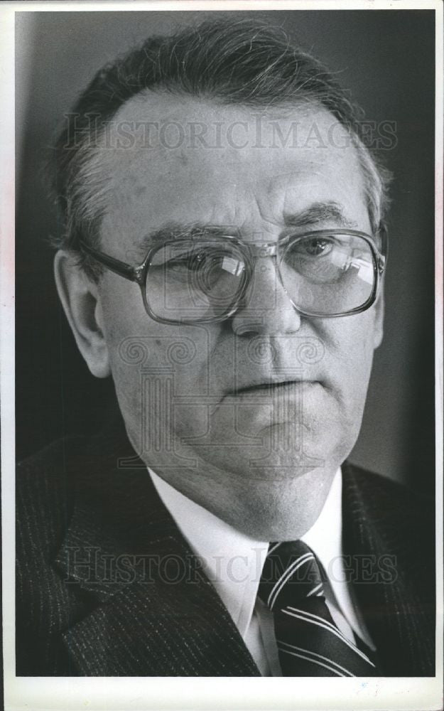 1983 Press Photo Michael Sumichrast - Economist - Historic Images
